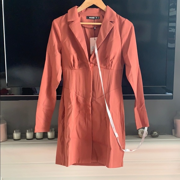 BLAZER DRESS WITH CORSET - Picture 3 of 4